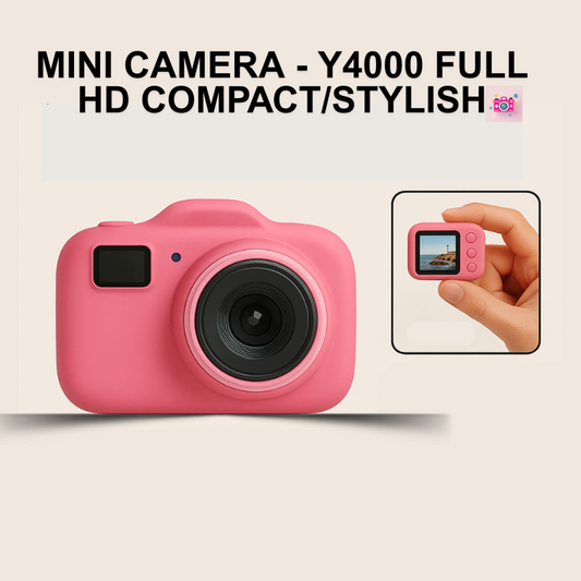 Y4000 Mini HD Camera – Compact. Powerful. Classic.
